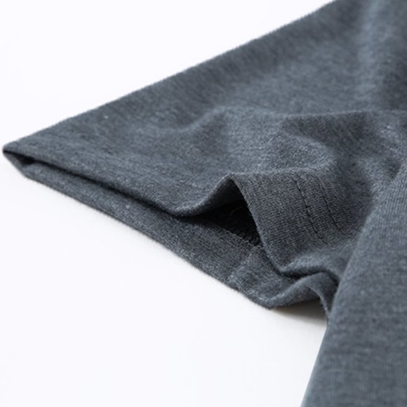 ๐
บshort Sleeve T-shirt Dress with High Splits - Picture 11 of 12